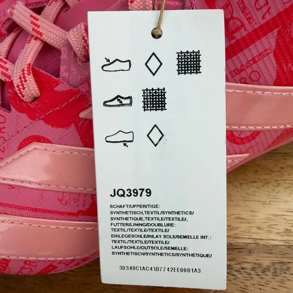 Adidas Adizero Electric II Currency Mens 10 Pink Money Football Cleats JQ3979
